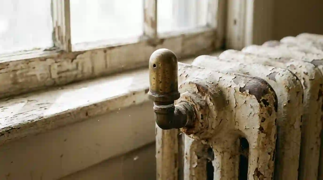 Steam radiator air vent